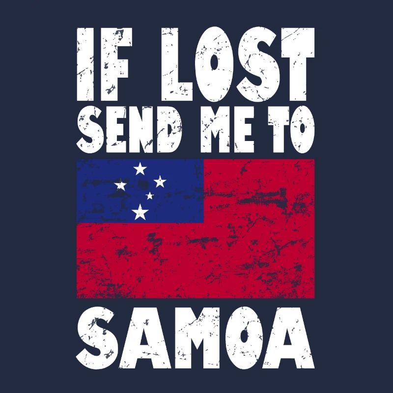 Samoa Flagge Spruch