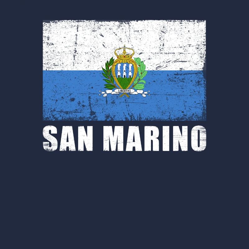 Drapeau de Saint-Marin Grunge Drapeau de Saint-Marin