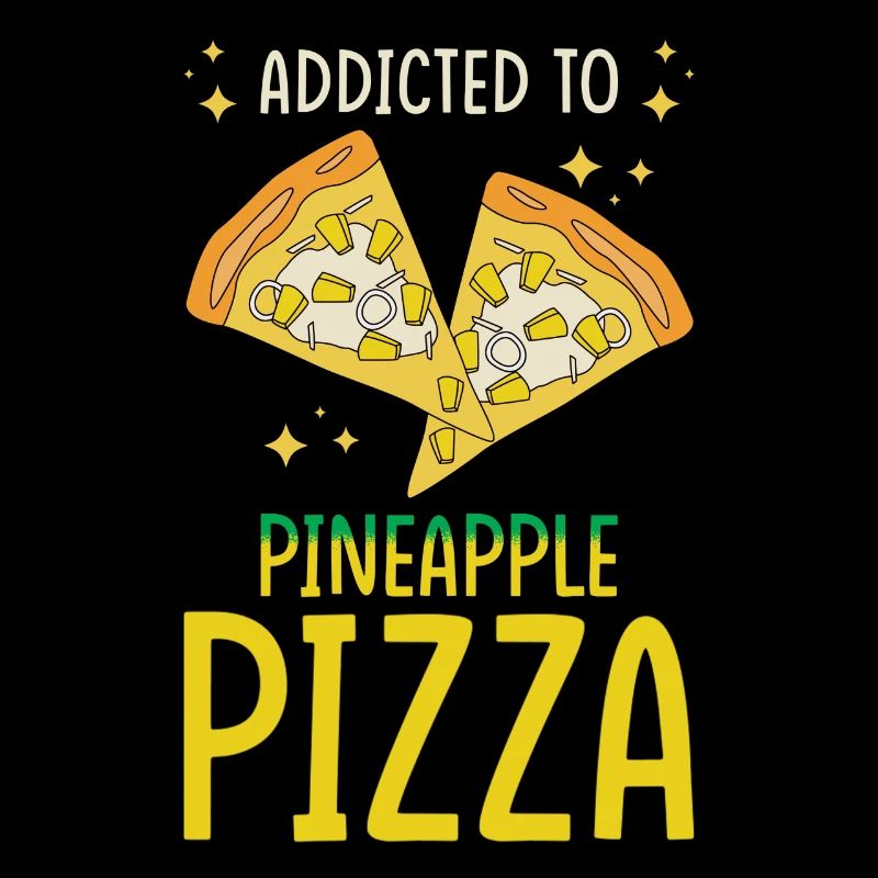 Pizza à l’ananas accro