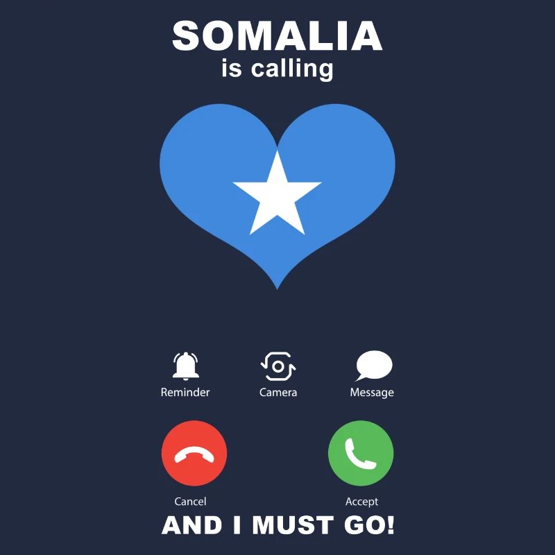 Somalia is calling Somalia Herz Souvenir