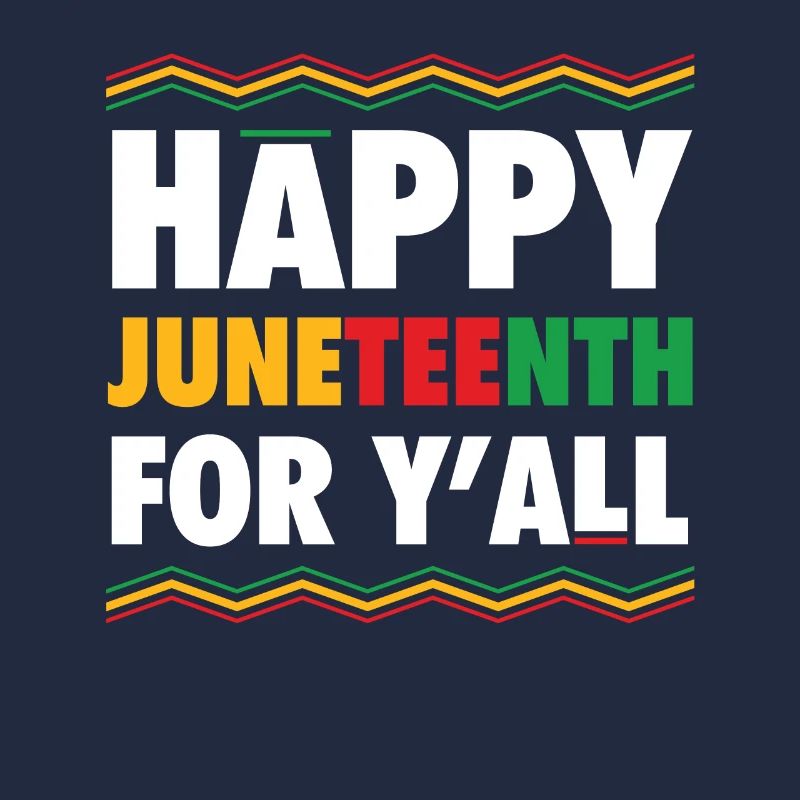 Joyeux Juneteenth pour vous tous libres mélanés