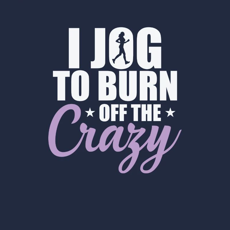 Je fais du jogging pour brûler le Crazy Jogging Running