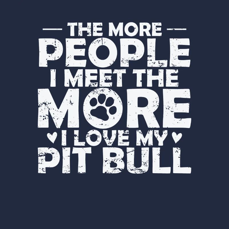 Less People More Pit Bulls Hundeliebe