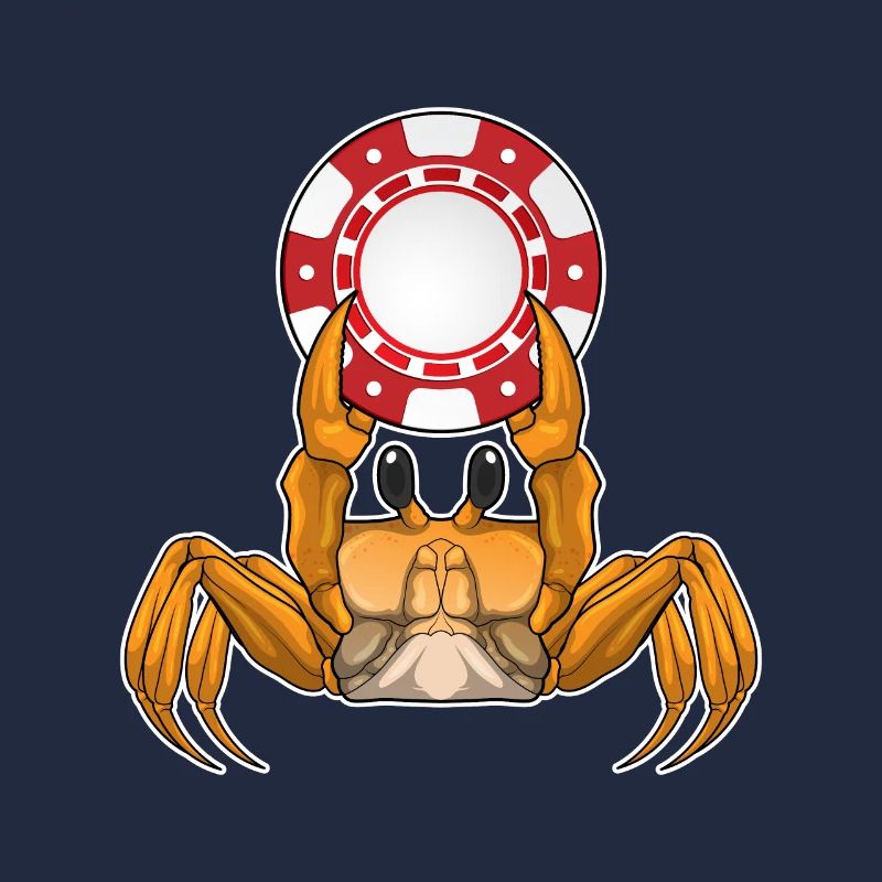 Jetons de poker Crab Poker