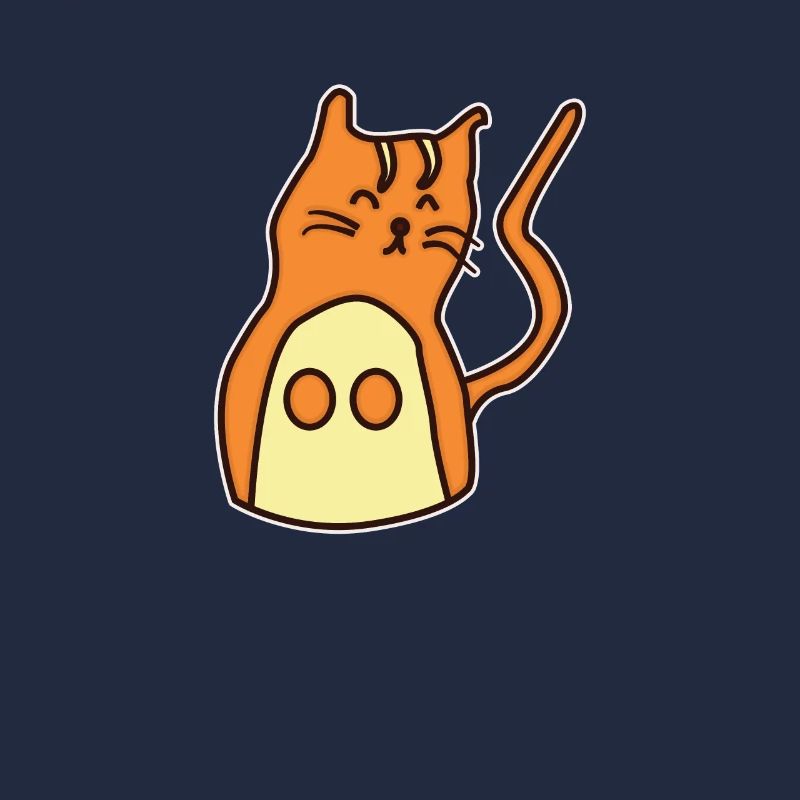 Chat dessiné à la main