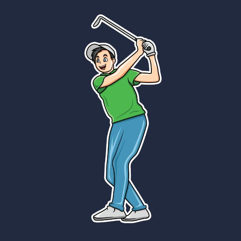 Golf Cartoon