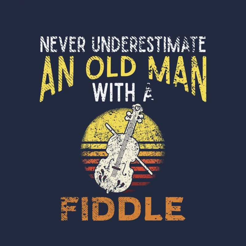 Violinist Old Man