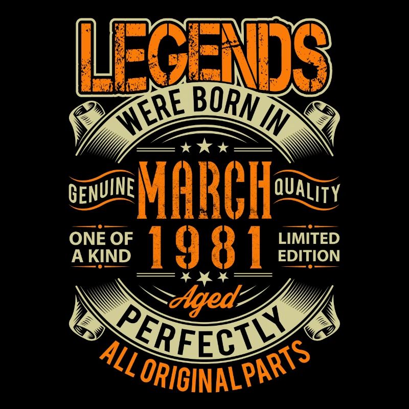 1981 Mars Anniversaire Légende