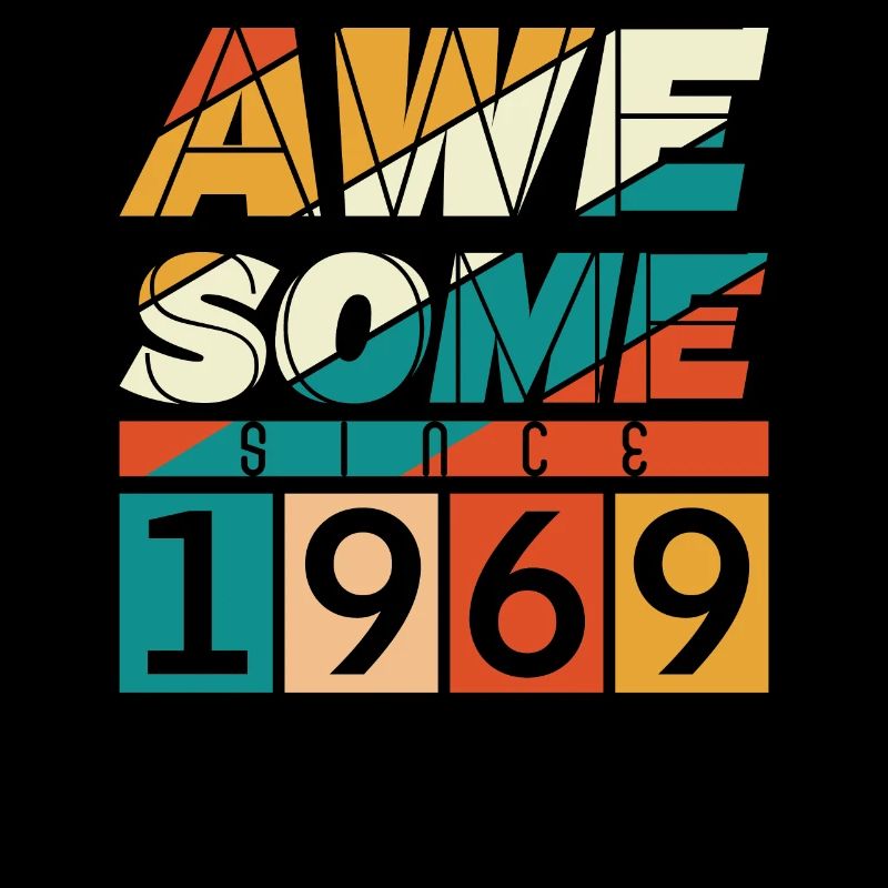 1969 Anniversaire Naissance Millésime