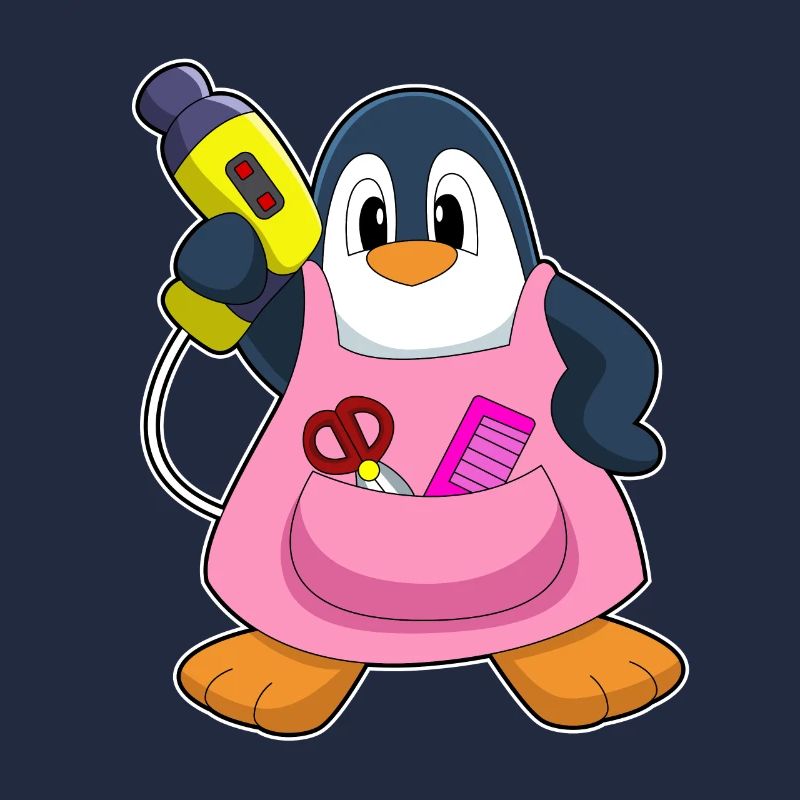 Penguin Coiffeur Sèche-cheveux