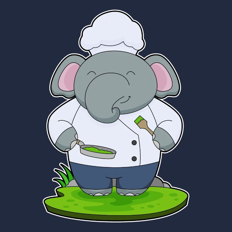Poêle à éléphant