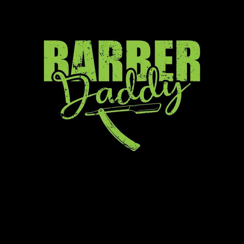 Barber Daddy Friseur Beruf Haare