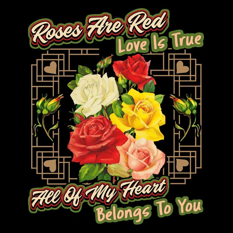 Red Roses, Love, Valentine's Day Saying