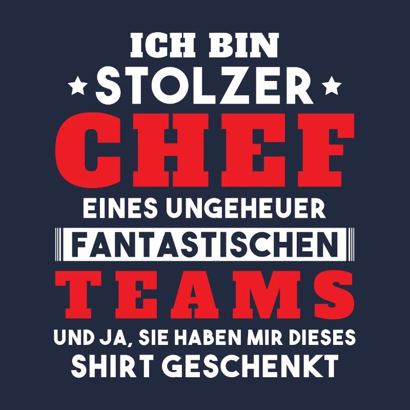 Ich bin Stolzer Chef Geschenkidee