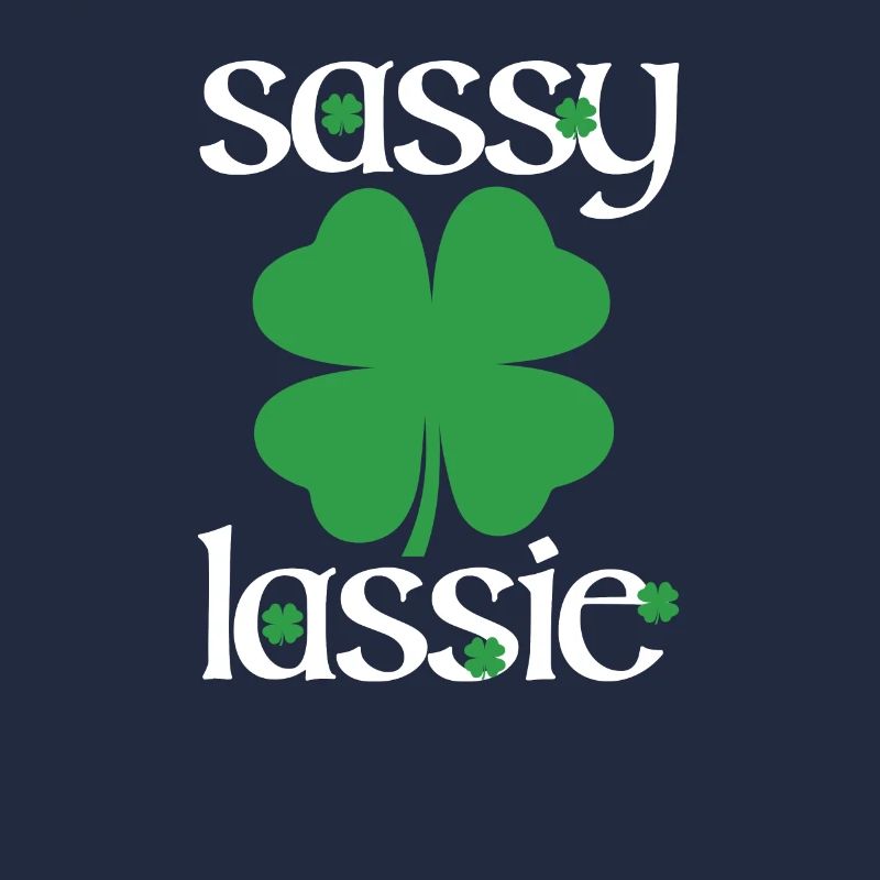 Sassy Lassie Irisches Erbe Irland Kleeblatt