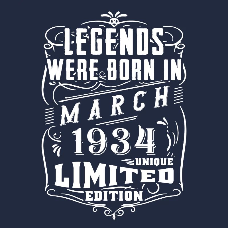Anniversaire Mars 1934 Année Edition Limitée
