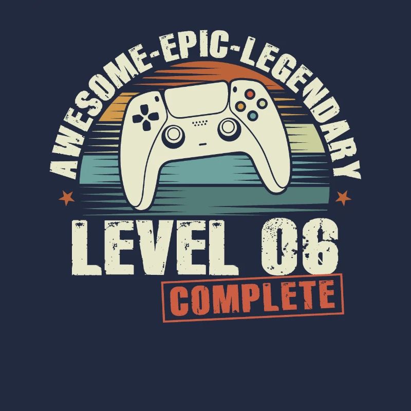 Level 6 Complete 6th Birthday Gift