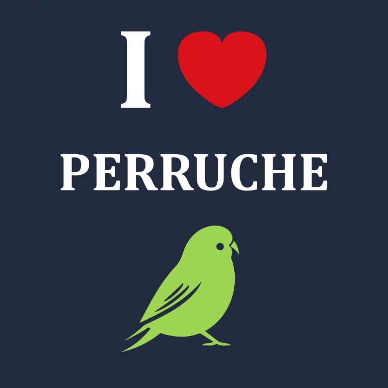 Oiseaux perruches humour petite perruche