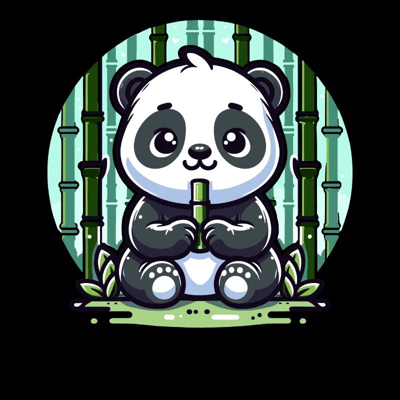Panda Bambus