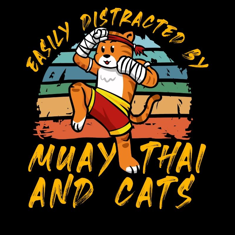 Lässt sich leicht von Muay Thai und Katzen ablenken