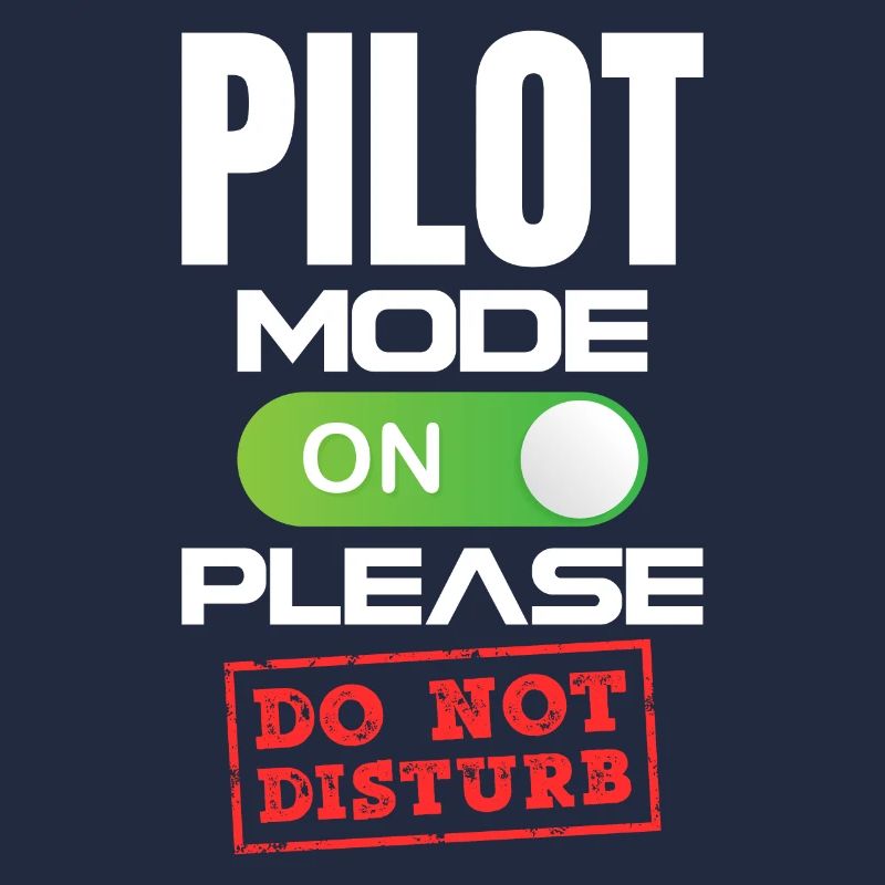 Pilot Mode On Please Do Not Distrub