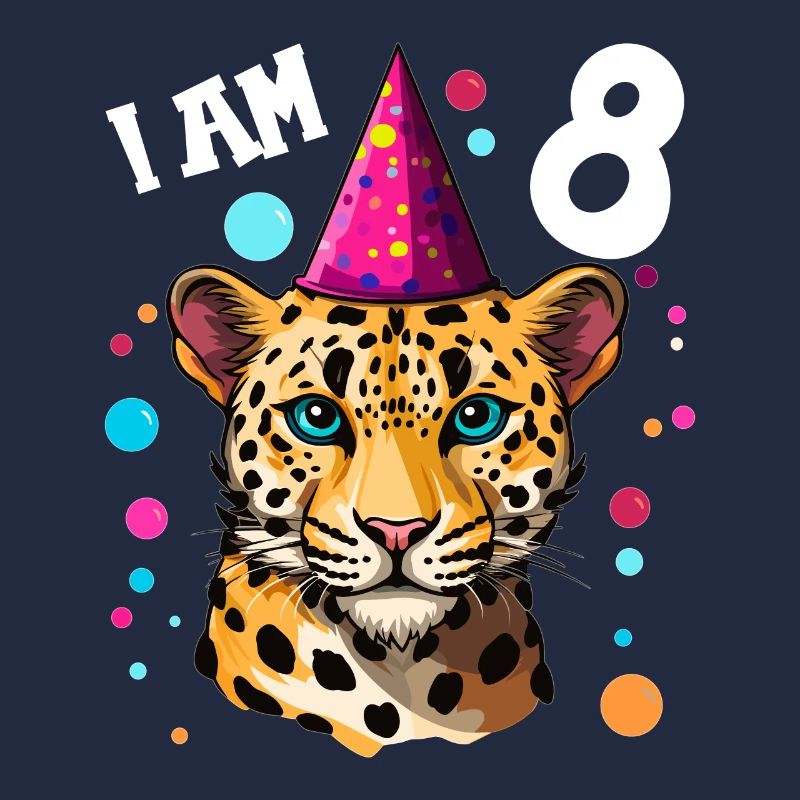 J’ai 8 ans Léopard Léopard 8e anniversaire