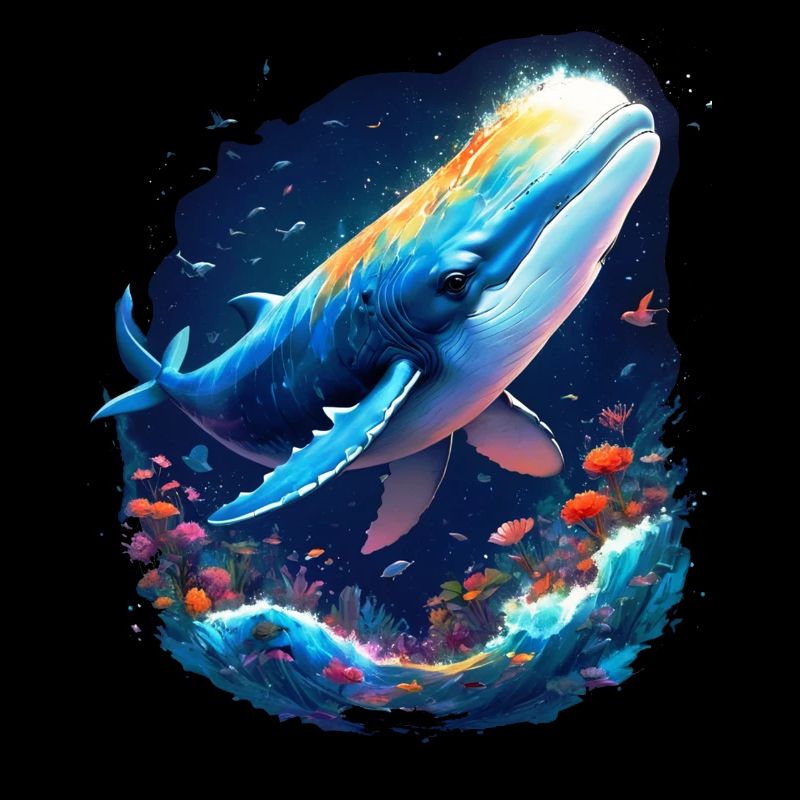 Baleine bleue
