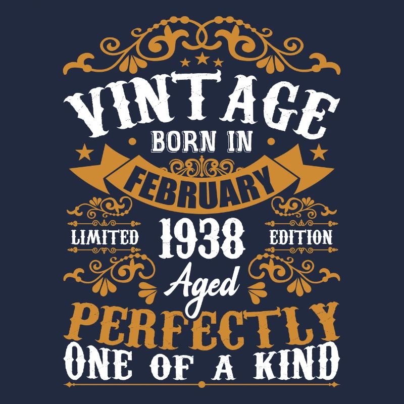 February 1938 Vintage 86th Birthday Gift