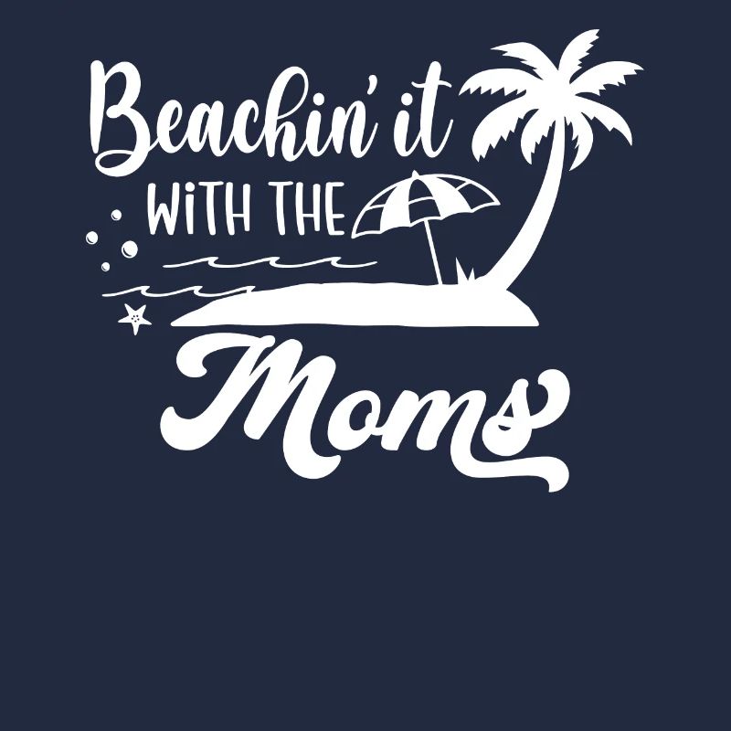 Vacances à la plage avec les mères le week-end