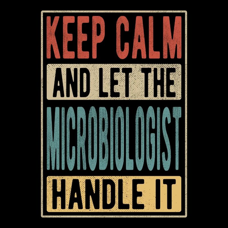 Microbiologiste rétro cadeau