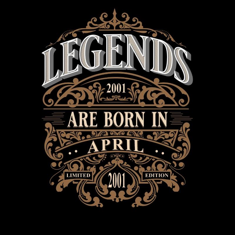 2001 Avril Naissance Anniversaire Année de naissance