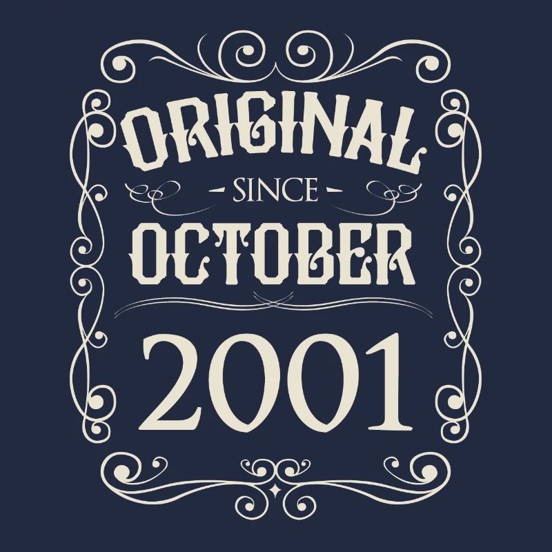 Vintage - Original since October 2001 Birthday