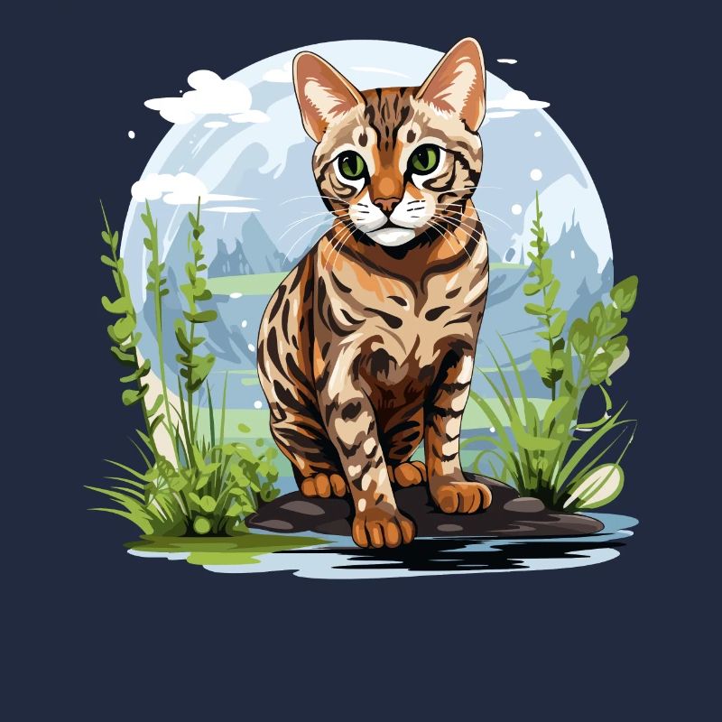 Chat du Bengale Bengalkatze