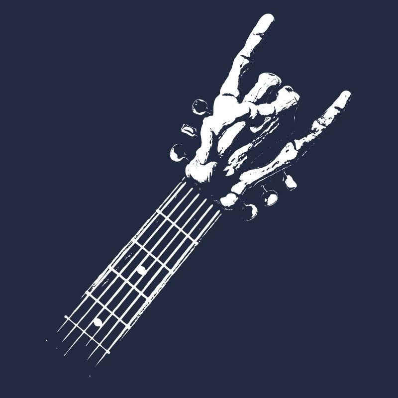 Rock & Roll Halloween Skeleton Hand - Rock On