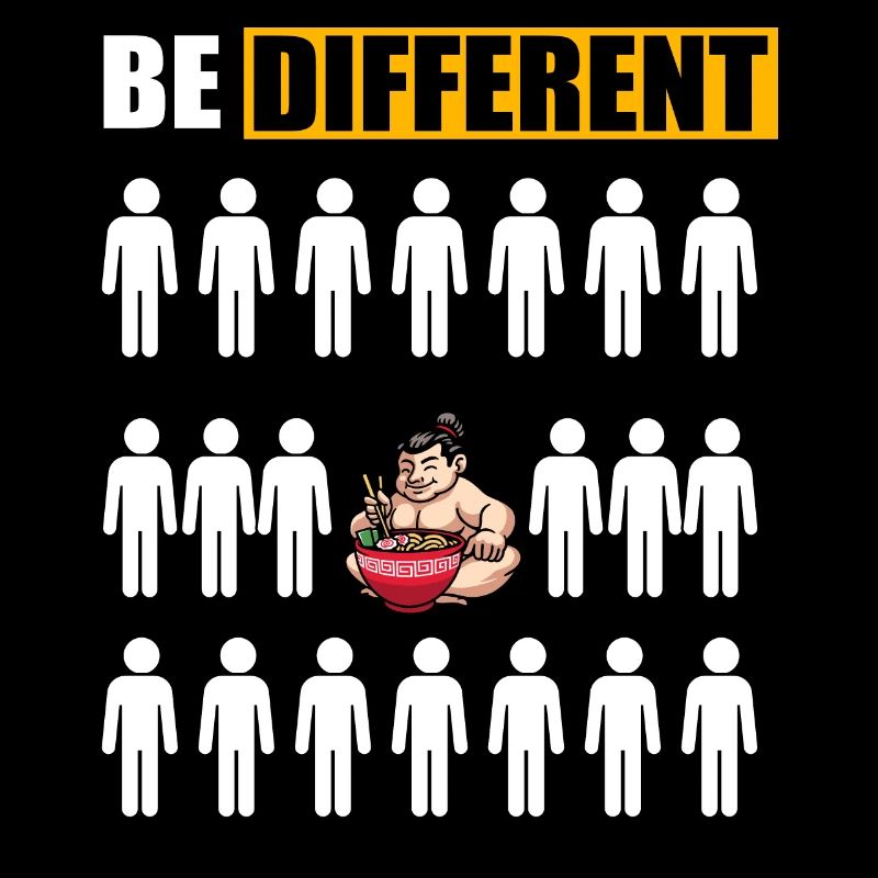 Sumo être différent