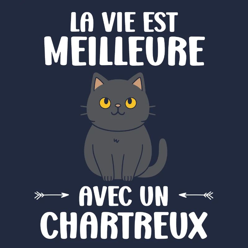 Humour chat chartreux