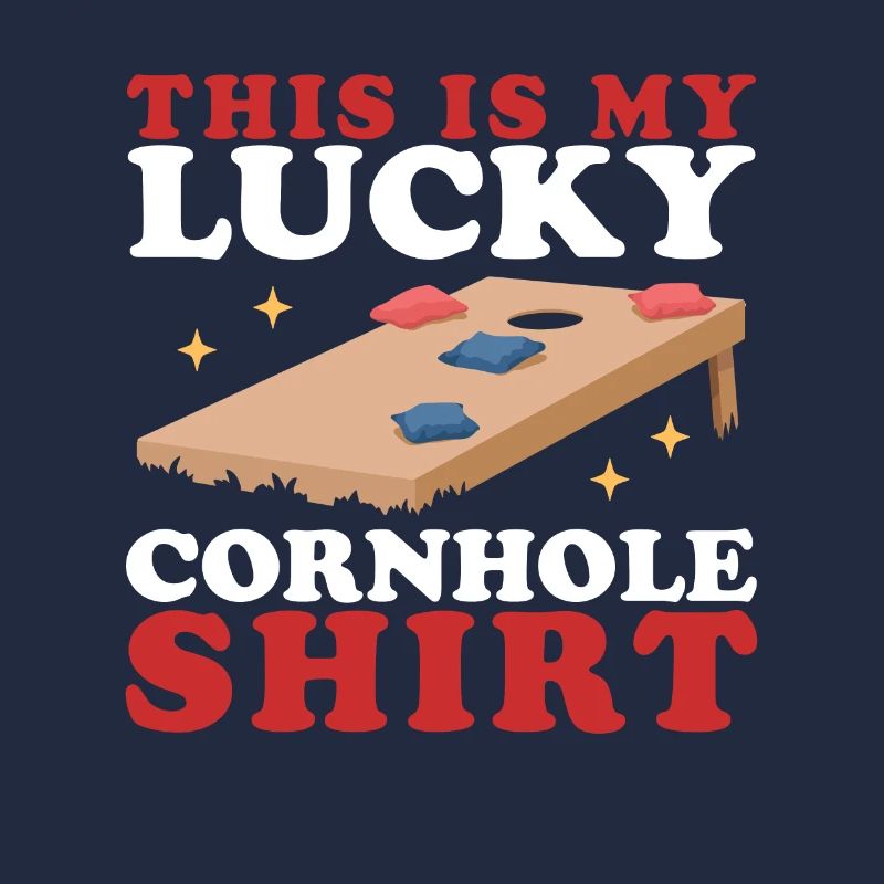 Cornhole Spieler Sackloch Bean Bag Geschenk