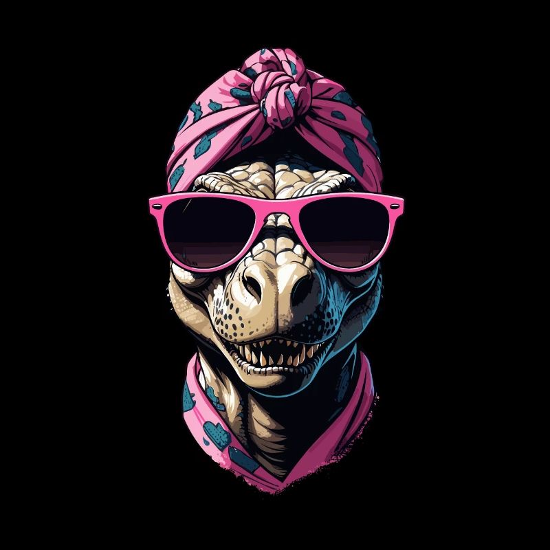 Lustige Dinosaurier Mutter Coole Dino Frau Style