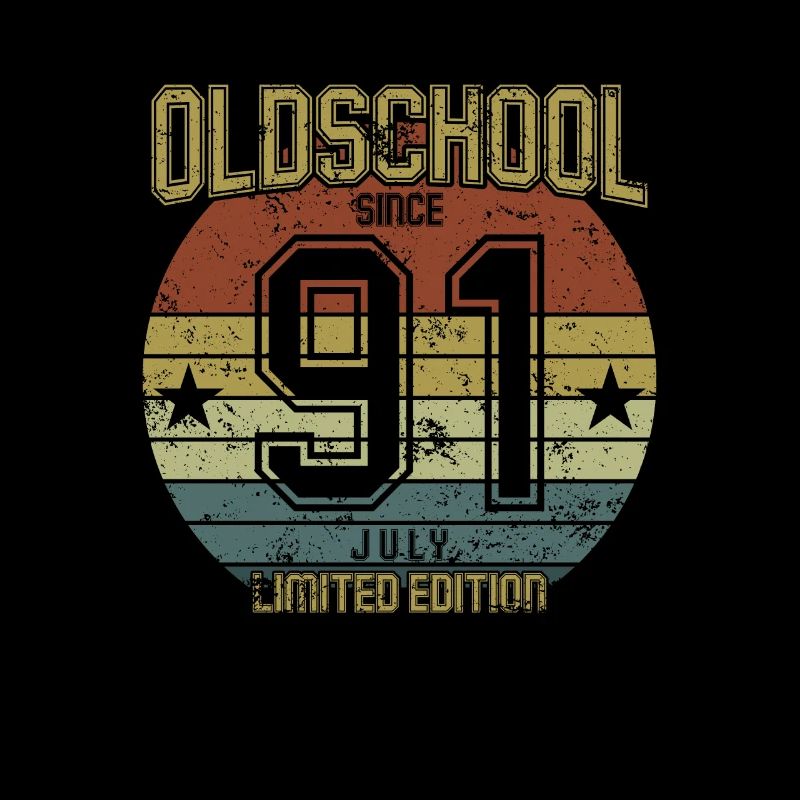 July 1991 - Geburtstag im Juli Oldschool