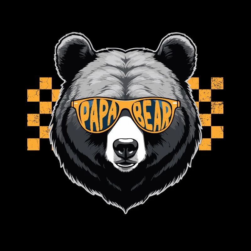 Bears Father Funny Father Perfect Style