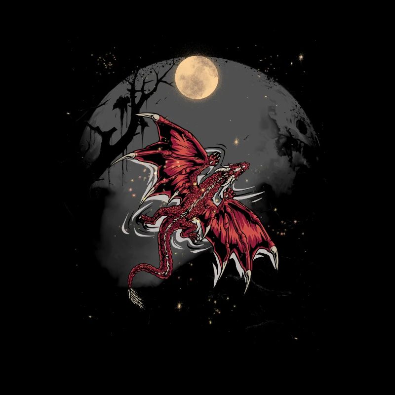 Drache Drachen Fabel Mittelalter Märchen Myth