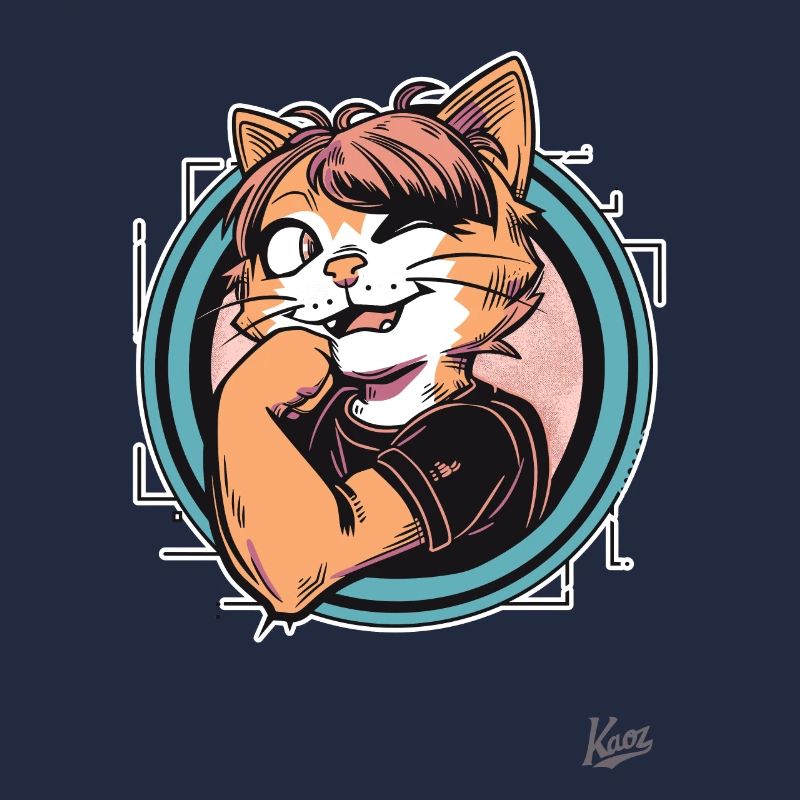 Du schaffst das, Lady Power-Katze!