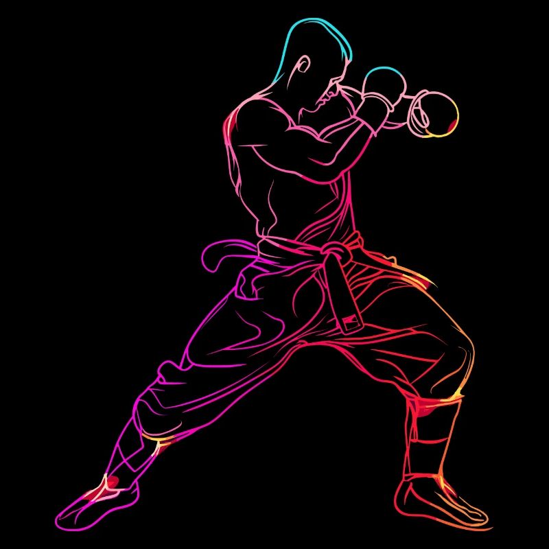 Kickboxeur à l’ancienne