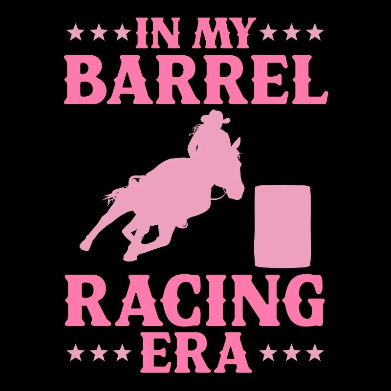 Rodeo Barrel Racing Pferd