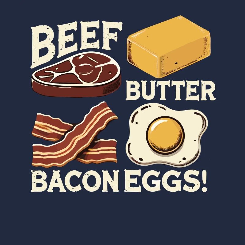 Rindfleisch Butter Speck Egs Fleischfresser Lustiges Fleisch BBQ