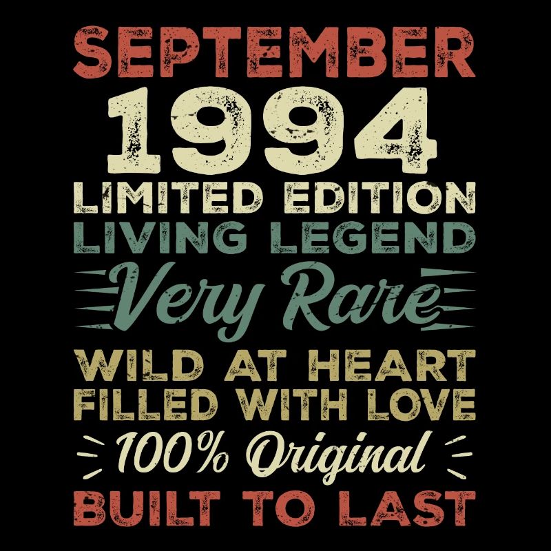 Anniversaire Septembre 1994 Edition Limitée Original