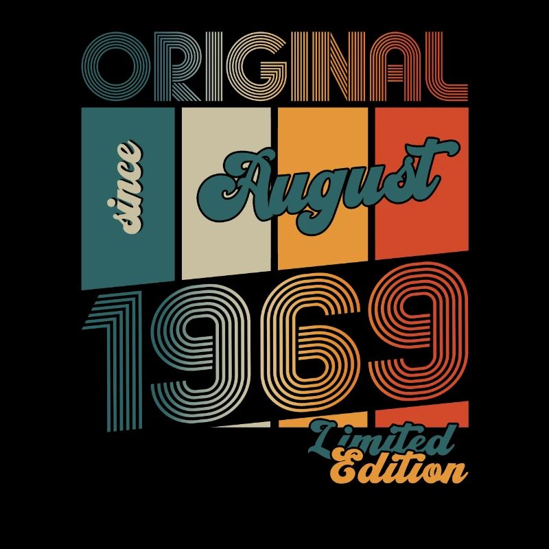 55e anniversaire Original août 1969 Né en 1969