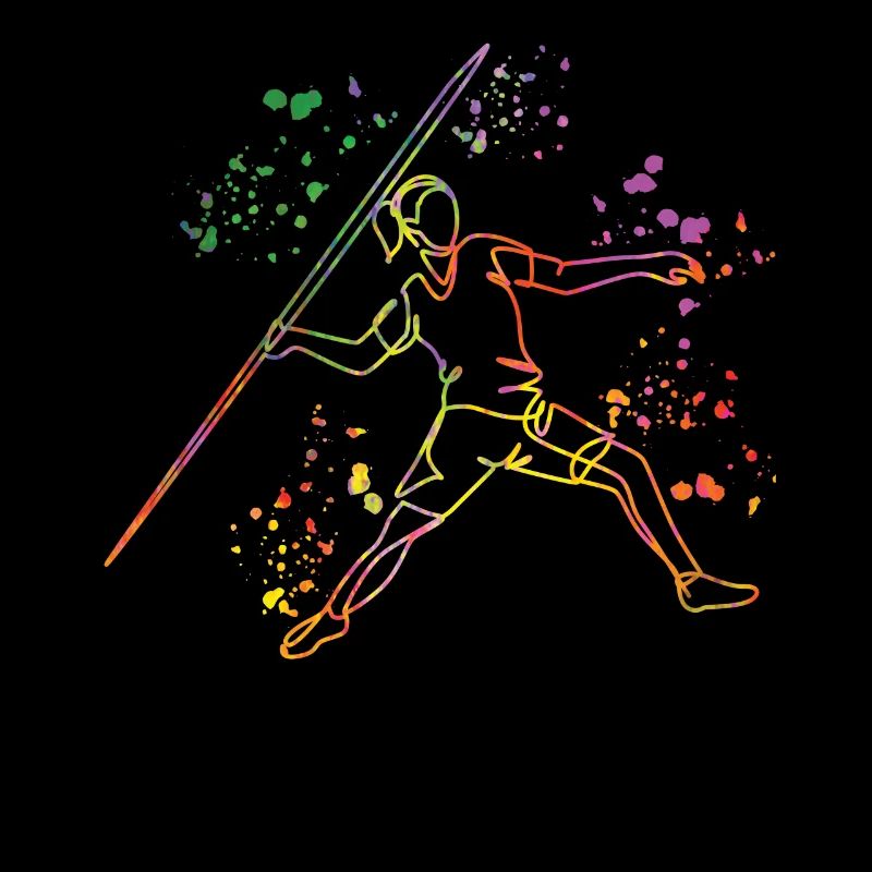 Lancer de javelot Colorsplash Lancer de javelot