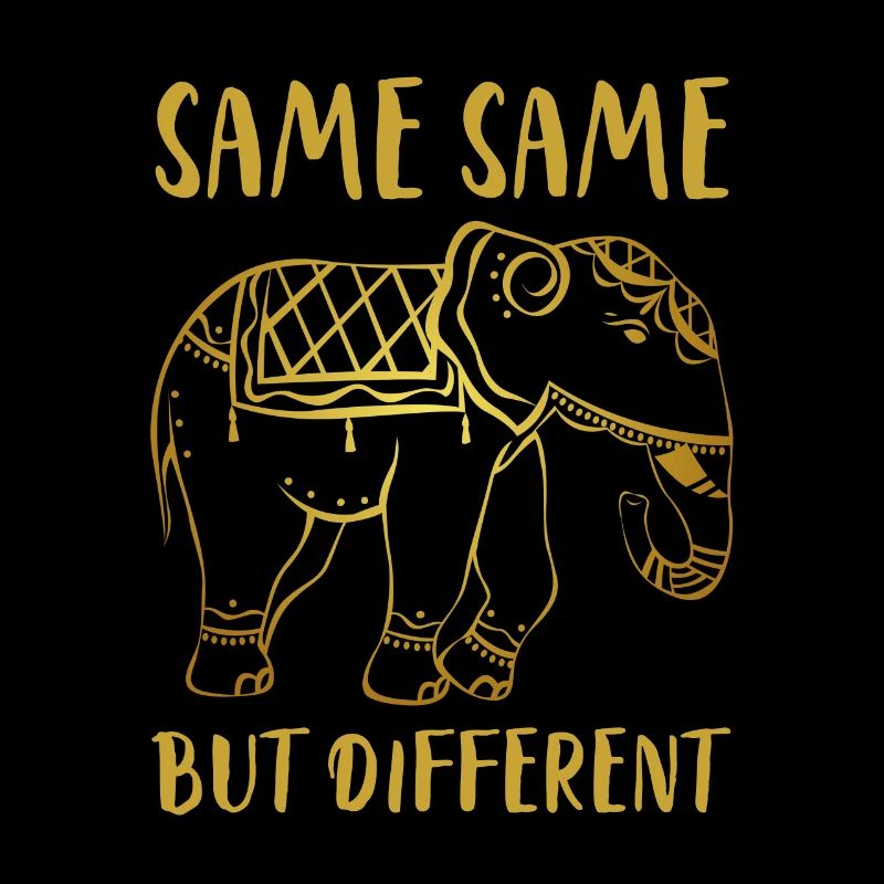 Golden Elephant « Same Same but different »