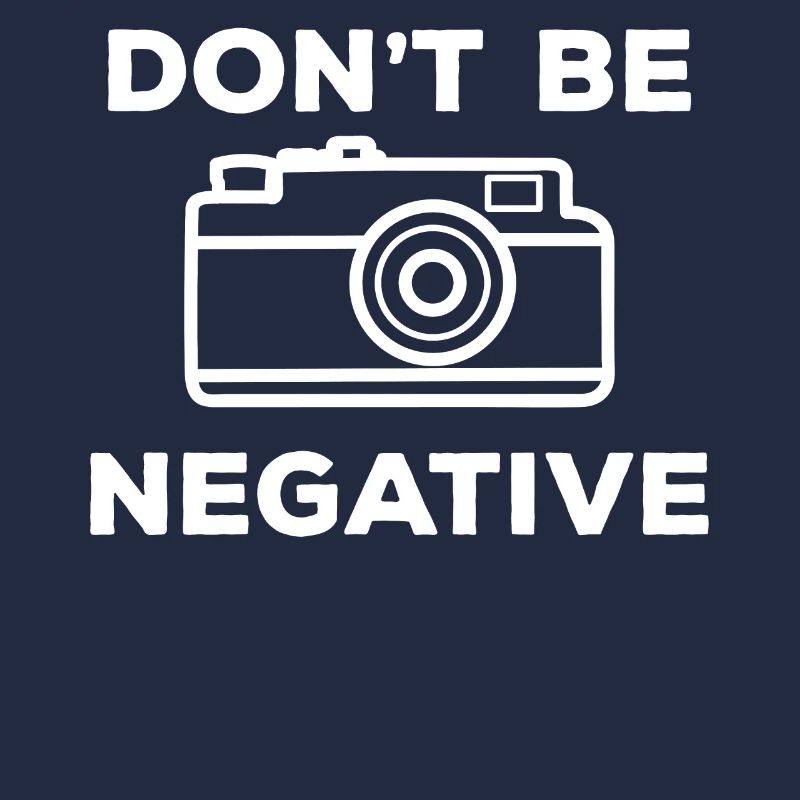 Ne soyez pas une photographie d’image négative
